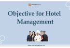 Objective For Hotel Management Resume