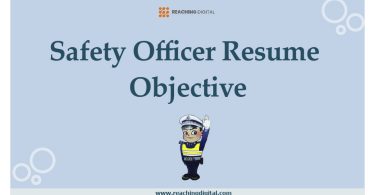 Safety Officer Resume Objective