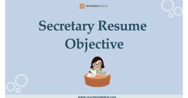 Secretary Resume Objective