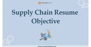 supply chain resume objective