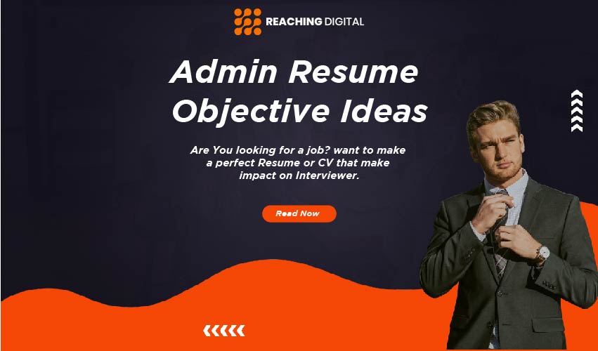 admin objective for cv