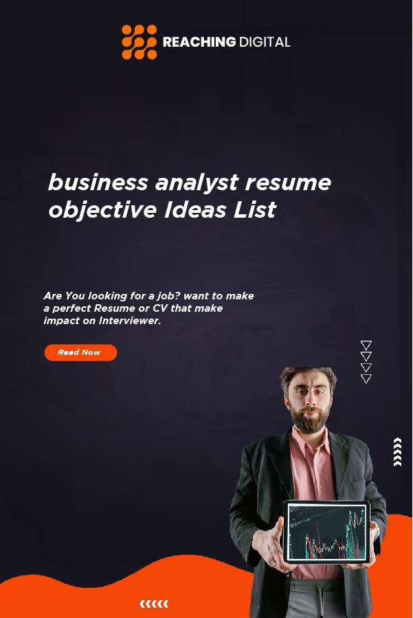 business analyst objectives examples