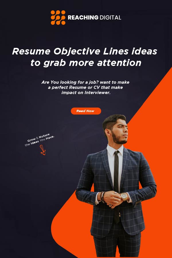best objective lines for resume