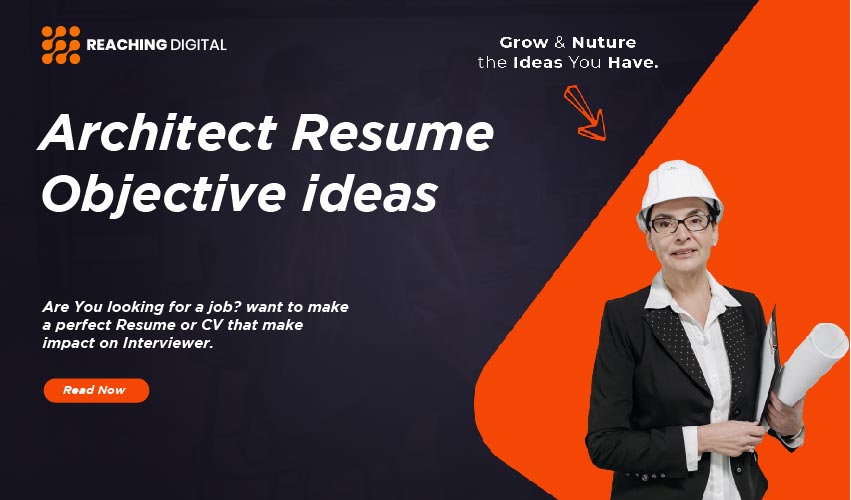 career objective for architect