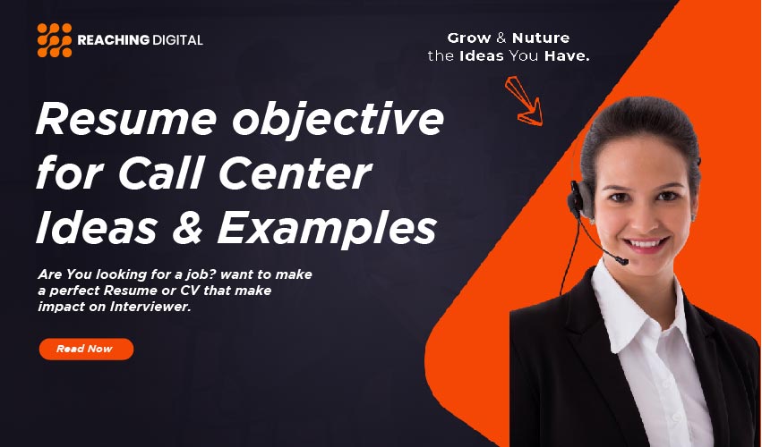 career objective for call center