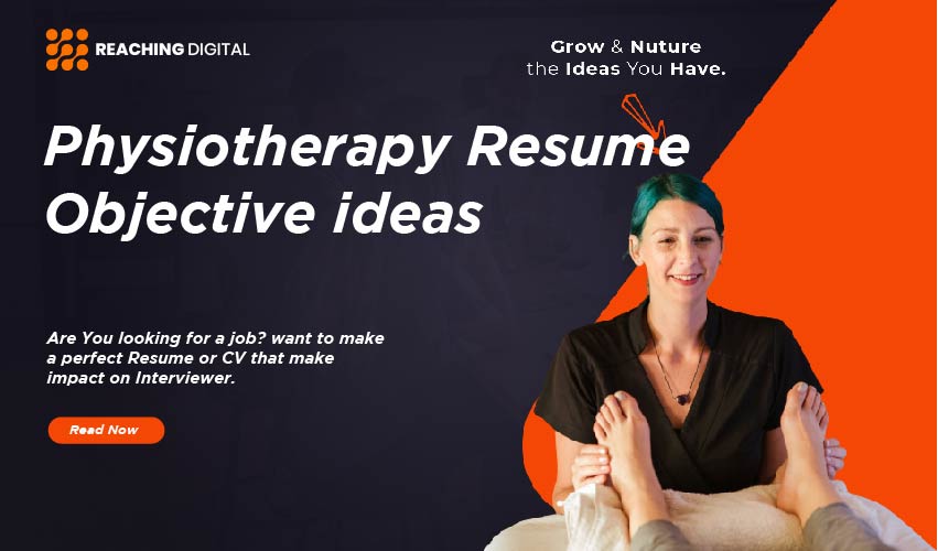 career objective for fresher physiotherapist