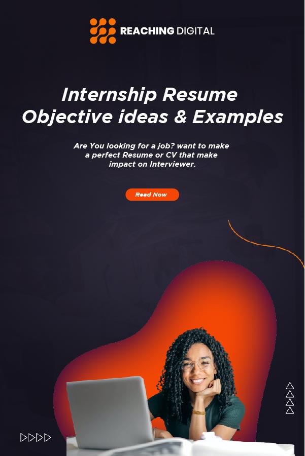 career objective for internship cv