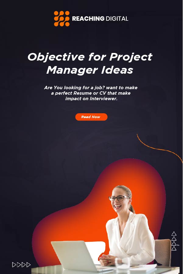 career objective for project Manager