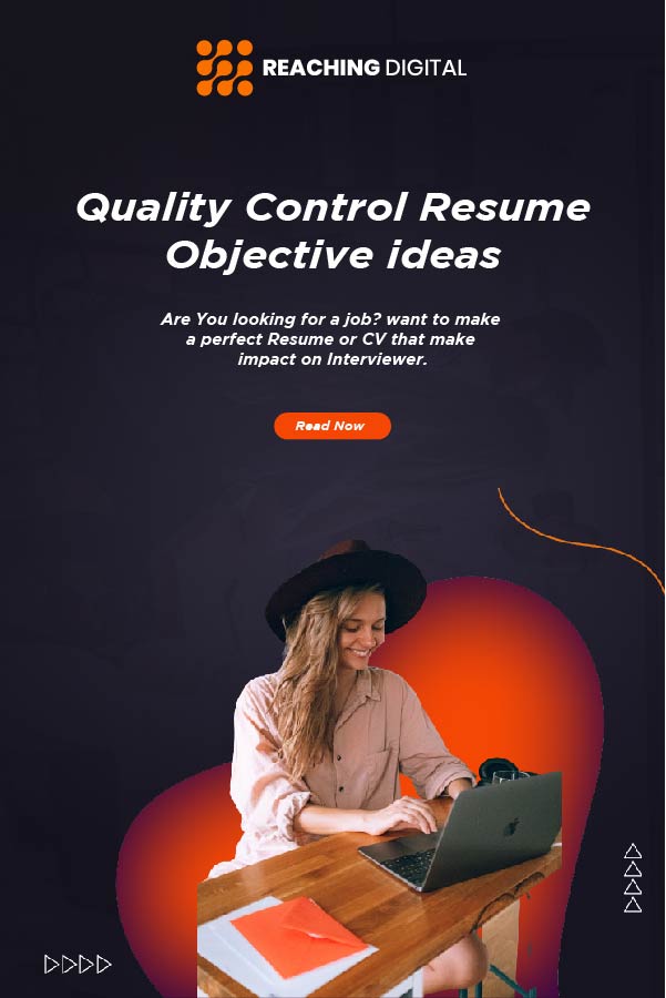 career objective for quality control