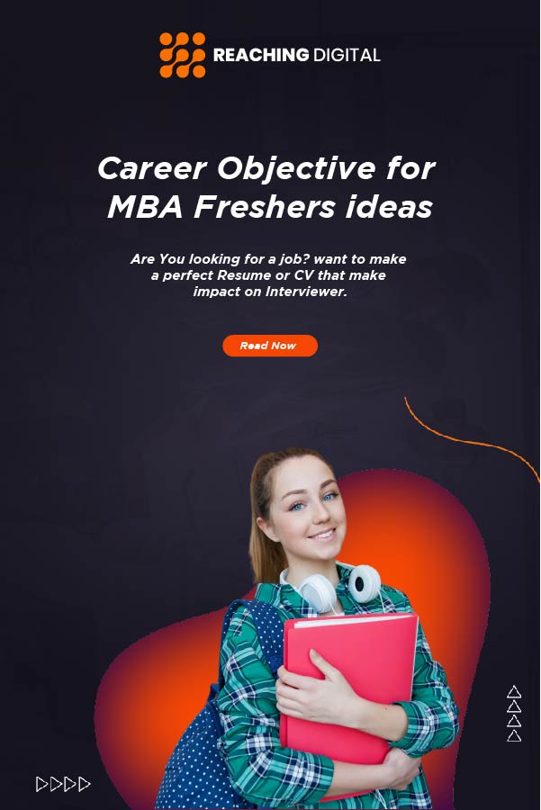 career objective for resume for mba freshers