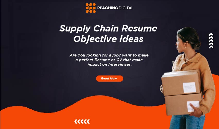 career objective for resume for supply chain management