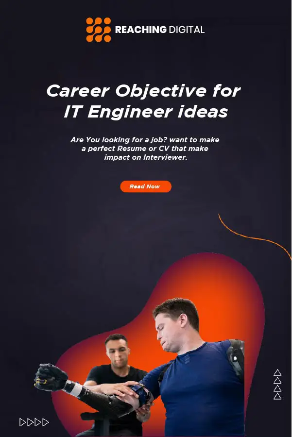 career objective for resume it engineer