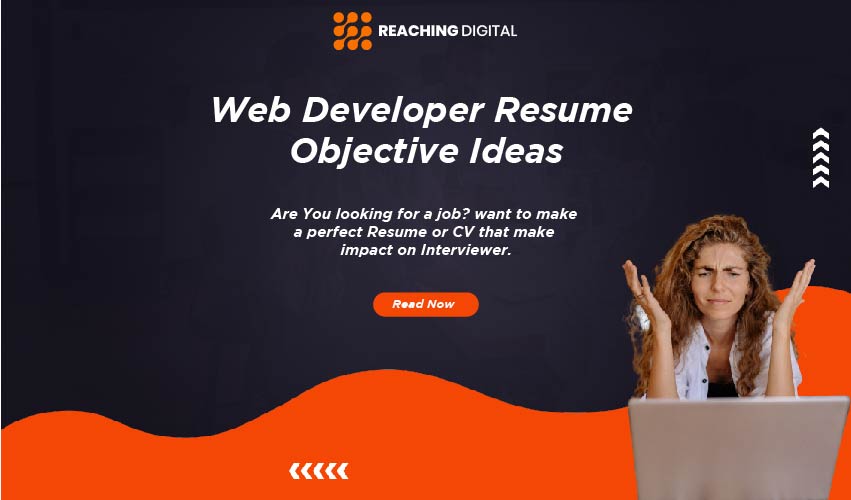 career objective for web developer