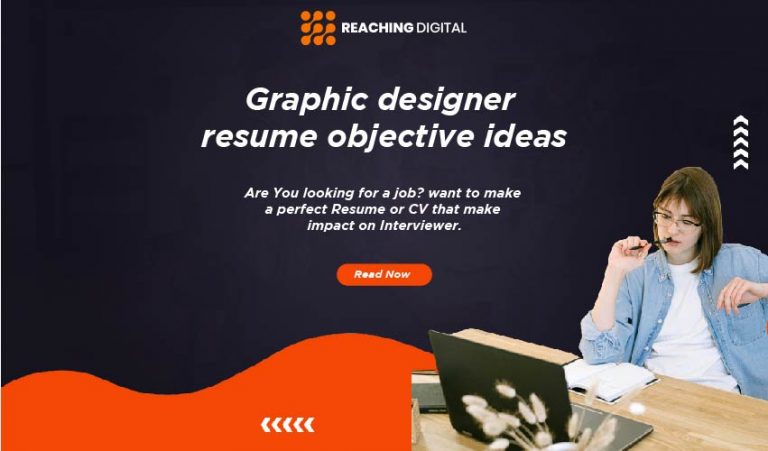 105+ Catchy Graphic designer resume objective ideas & Examples ...