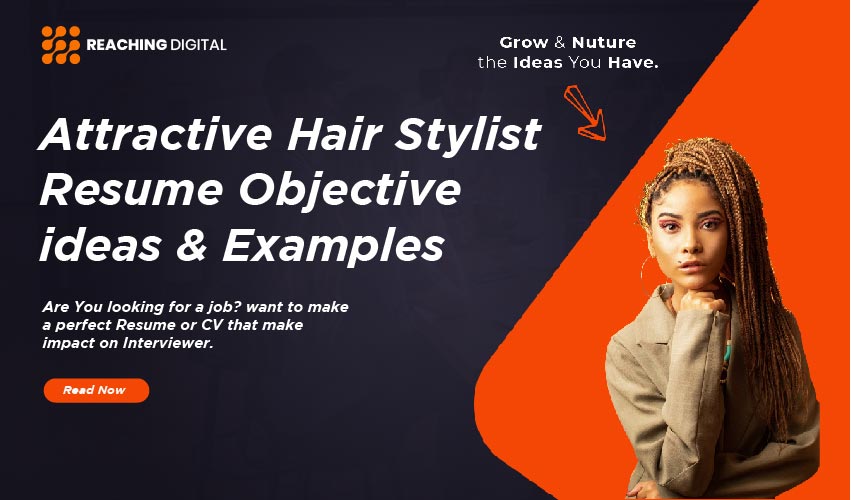 objective for hairstylist resume