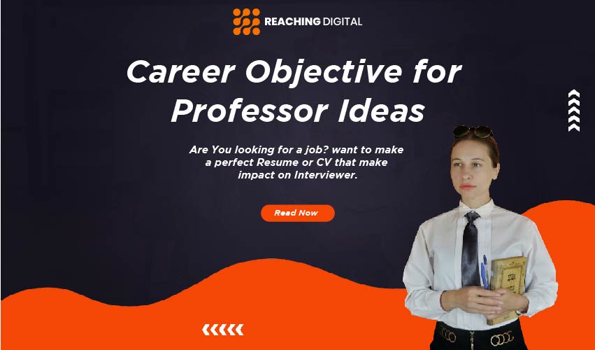 objective for professor resume