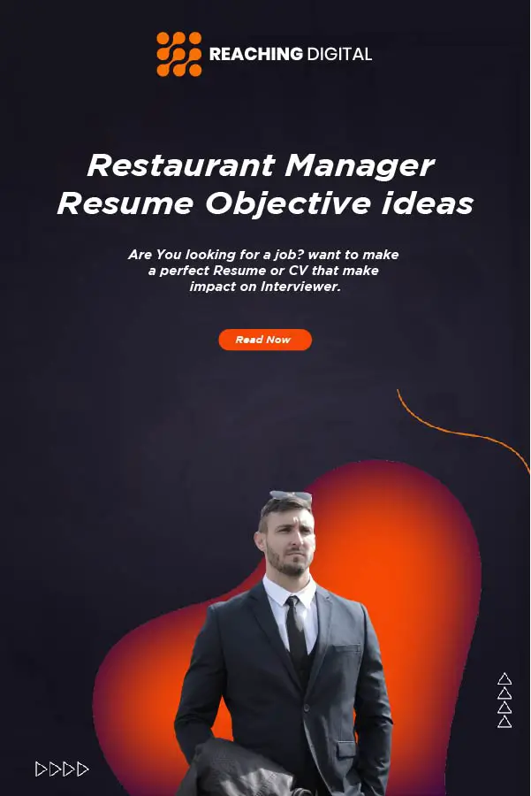 objective for restaurant manager resume