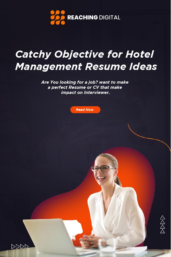 objective for resume hotel management