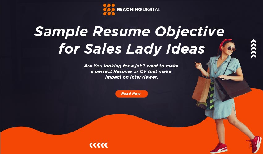 objective for sales lady