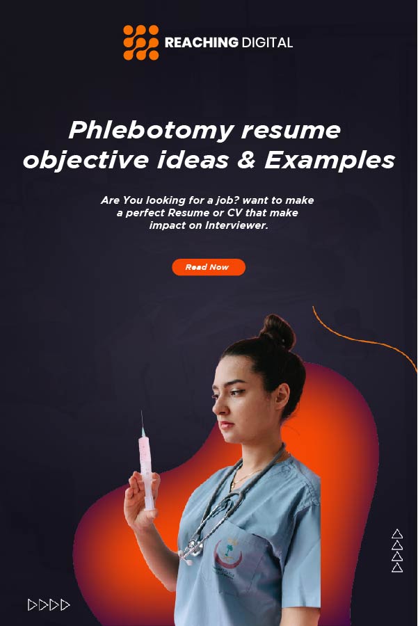 phlebotomist resume objective samples