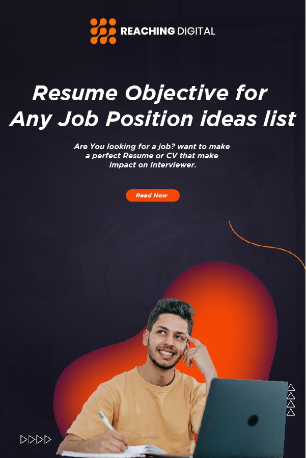 resume objective for any vacant position