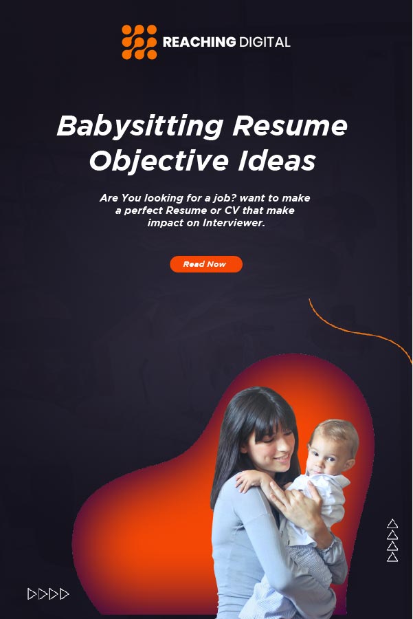 resume objective for babysitting