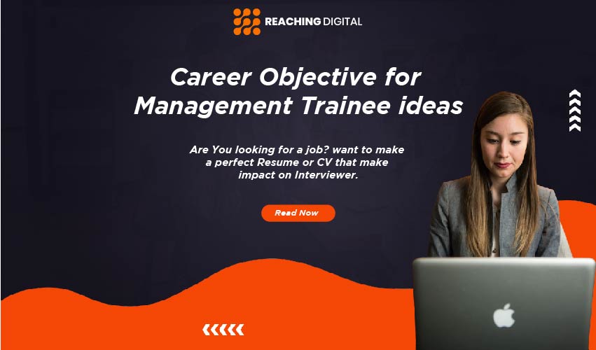 resume objective for management trainee