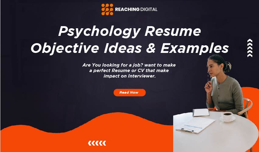 resume objective for psychology student