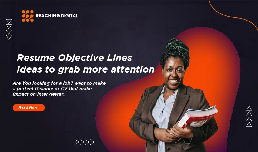 resume objective lines