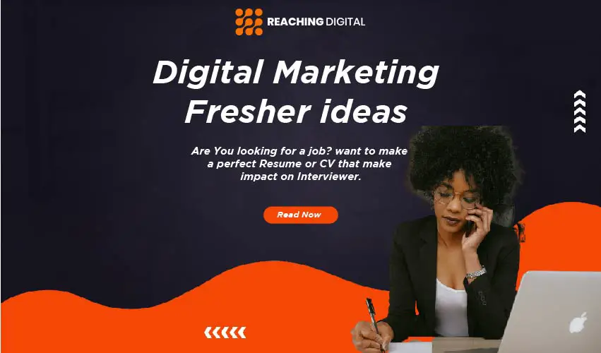 sample resume for digital marketing fresher