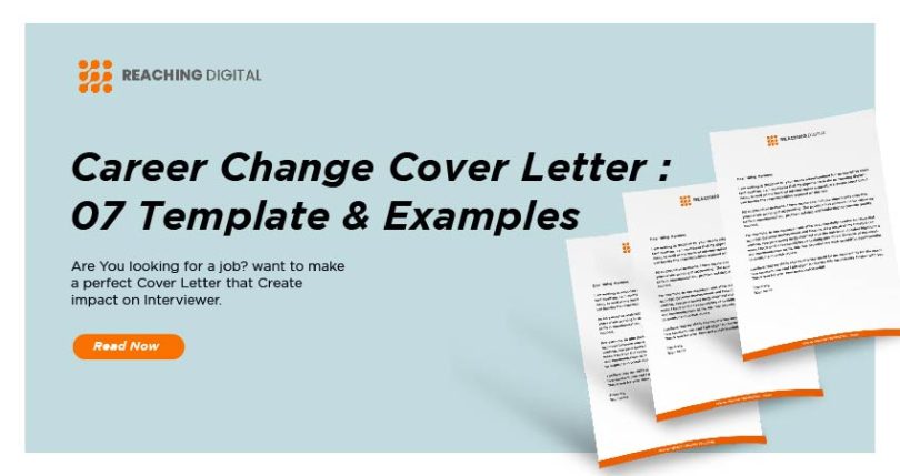 Career Change Cover Letter