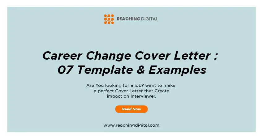 career change cover letter examples