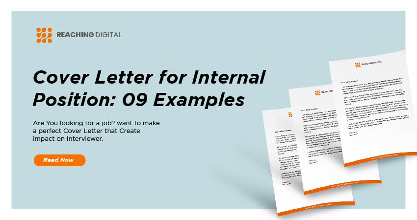 cover letters for internal positions