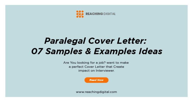 paralegal cover letter samples