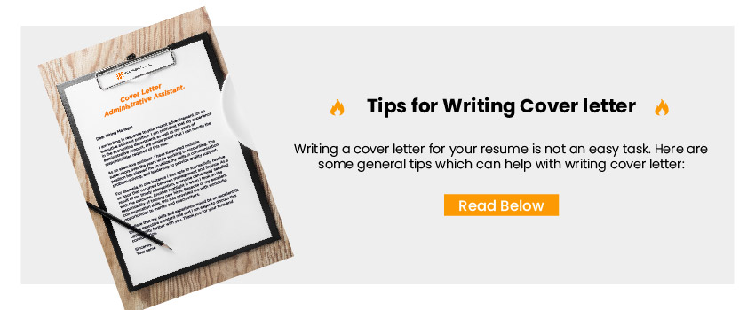 Tips for Writing Cover letter