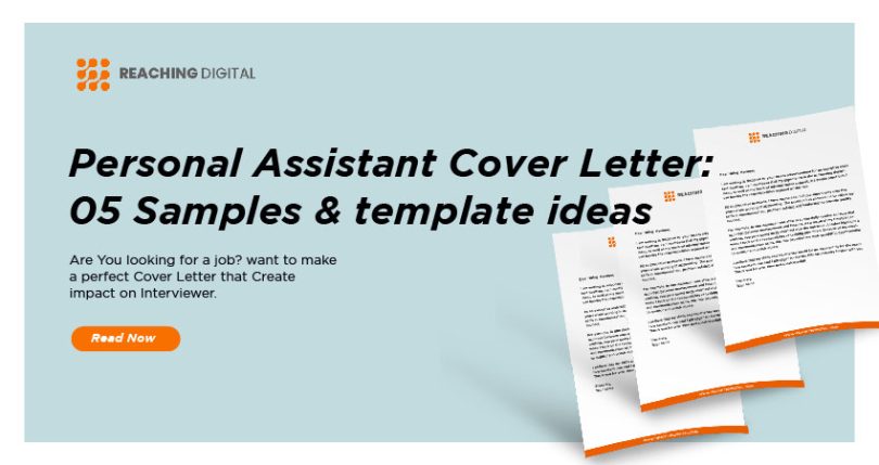 Application letter for personal assistant