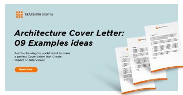 Architecture Cover Letter
