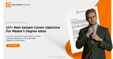 Career Objective For Master's Degree