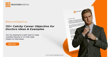 Career Objective for Doctors