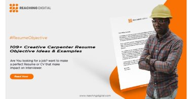 Carpenter Resume Objective