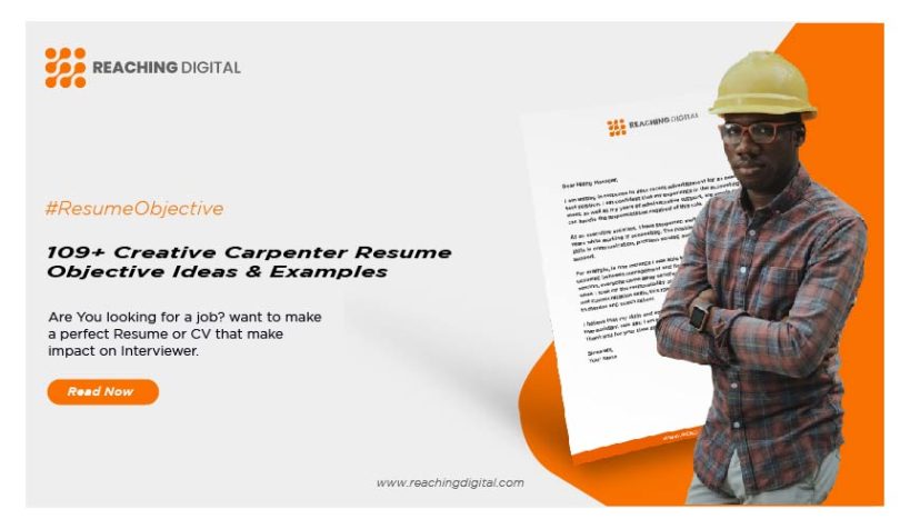 Carpenter Resume Objective