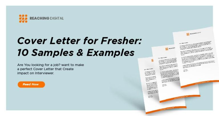 cover letter for fresher examples
