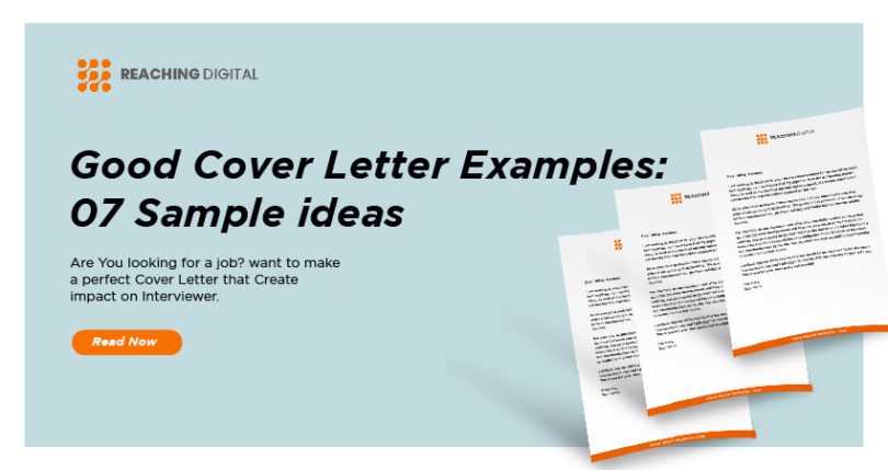 Good Cover Letter Examples