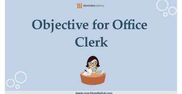 Resume Objective for Office Clerk