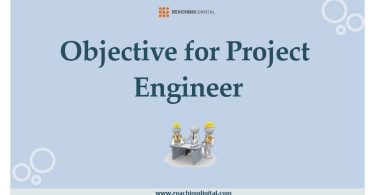Career Objective for Project Engineer