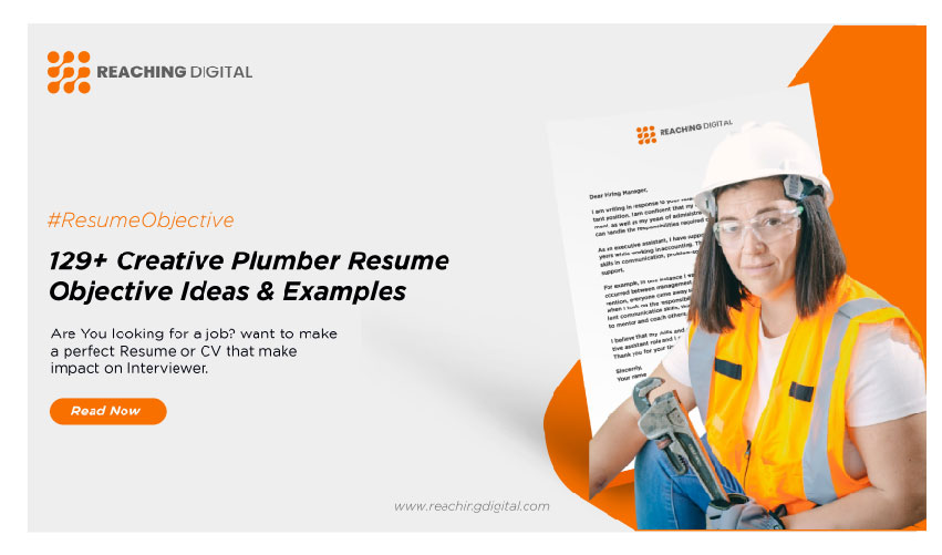 Plumber Resume Objective