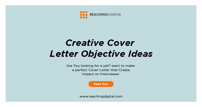 Resume cover letter objective