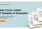 Sales Cover Letter templates & Samples