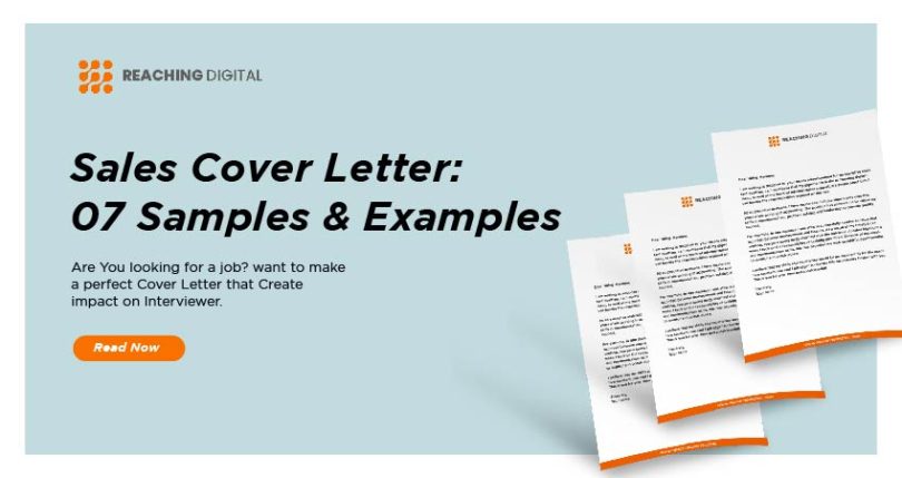 Sales Cover Letter templates & Samples