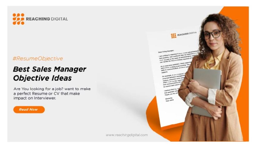 Sales Manager Objective